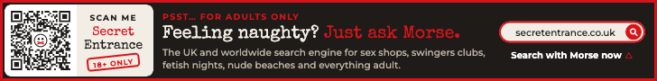 SecretEntrance banner, 728 by 90 pixels